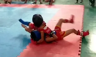 رقابت ووشوکاران بسیجی چهارمحال و بختیاری