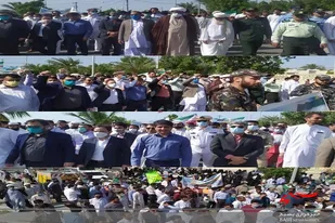 راهپیمایی باشکوه روز قدس در شهرستان کنارک برگزار شد