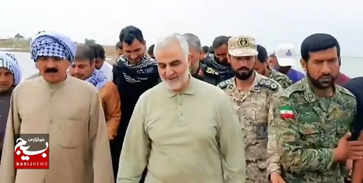 آیین گرامیداشت سالگرد حضور حاج قاسم در سیل خوزستان برگزار شد
