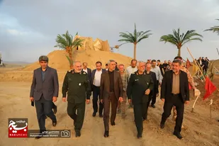 بازدید استاندار همدان از محل برگزاری نمایش فصل شیدایی