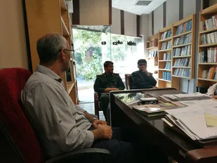 دیدار مسؤولین سپاه شاهرود با تعدادی از اصحاب رسانه و خبر