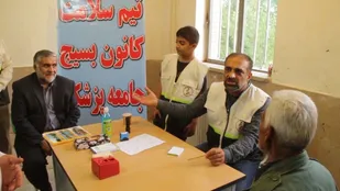 خدمت رسانی گروه های جهادی پزشکی در شهرستان اردل