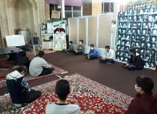 حلقه صالحین بصیرتی پایگاه کربلا برگزار شد