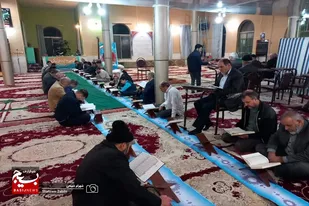 برگزاری کرسی تلاوت قرآن کریم به همت پایگاه بسیج امام جعفر صادق(ع) ملایر