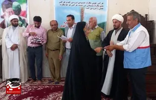 برگزاری مسابقه کتابخوانی و تجلیل از برگزیدگان  توسط بسیجیان روستای کهله، شهرستان رامهرمز