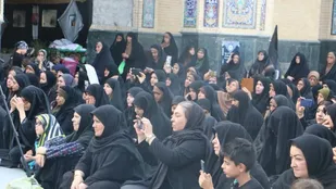 همایش رهروان زینبی در امامزاده بی بی سکینه صفادشت