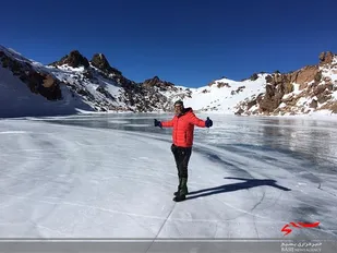 دنیا از بالای کوهها یک رنگ و زیباست