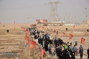 حضور کاروان راهیان نور همدان در سرزمین نور