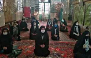 دیدار بسیجیان با خانواده شهید سیدرحیم سید صالحی
