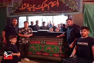 برپایی ایستگاه&zwnj;های صلواتی به مناسبت ایام محرم در شهر بهار