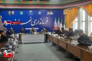 برگزاری جلسه ستاد برگزاری مراسم تشییع رهبر شهید در نهاوند