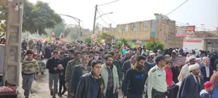 راهپیمایی یوم الله 13 آبان در شهر کوشک خمینی شهر