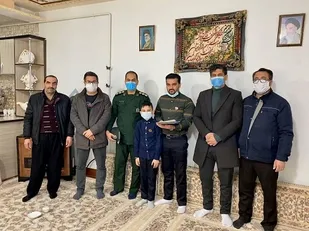 دیدار با جانباز ورزشکار بمناسبت گرامیداشت دهه مبارک فجر