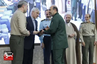 آئین تقدیر از مدال آوران و قهرمانان نیرو&zwnj;های مسلح کشور