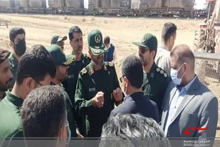 سرکشی و بازدید از پروژه جهاد آبرسانی قرارگاه محرومیت زدایی قدس در زاهدان