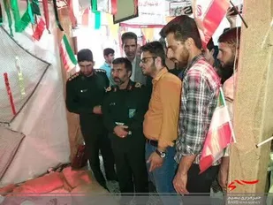 برپایی نمایشگاه پایگاه های بسیج برادر و خواهر