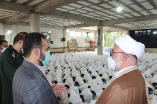 سفر یکروزه فرمانده سپاه قائم آل محمد (عج) استان به شاهرود و افتتاح طرح های عمرانی بسیج