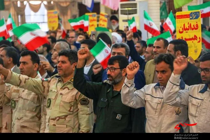 برگزاری مراسم گرامی داشت حماسه نهم دی در بندر بوشهر