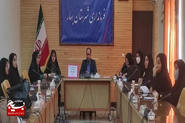 اجتماع بزرگ بانوان شهرستان بهار به مناسبت هفته عفاف و حجاب