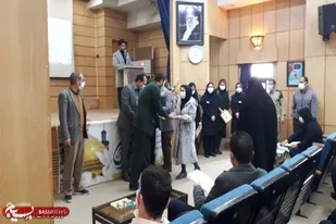 تقدیر از پرستاران و کادر درمان بیمارستان بعثت همدان در آستانه روز پرستار