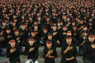 اجتماع بزرگ رهروان حسینی با شعار سلام بر محرم در گرگان