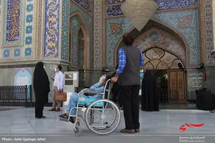 حال و هوای آستان مقدس حضرت صالح ابن موسی الکاظم (امامزاده صالح) در ایام کرونا