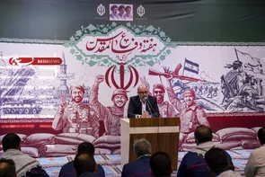 مراسم گرامیداشت هفته دفاع مقدس در بنیاد مستضعفان