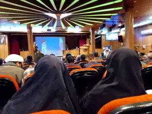 حضور بسیجیان نخبه پایگاه کوثرالنبی در همایش نخبگان