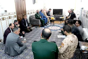 دیدار و تجلیل از کلیه مادران معظم شهدا شهرستان بهارستان