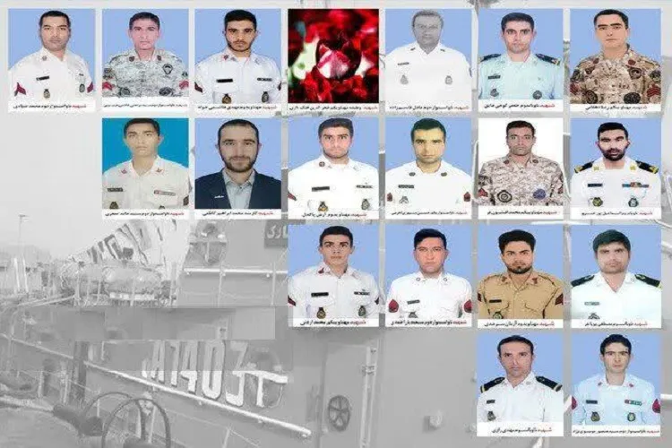 شهدای استان فارس در حادثه ناو کنارک / استقبال از پیکر شهدا برگزار شد