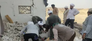 گروه های جهادی در راس خدمت رسانی به زلزله زدگان غرب هرمزگان هستند