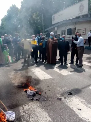 تصویری/ برگزاری روز قدس به صورت خودجوش،در شهرستان شهریار
