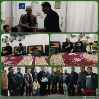 تجلیل از خانواده شهید حبیب الله کرمانی در قنوات