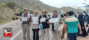 اعزام کاروانی متشکل از پیشکسوتان و رزمندگان و بسیجیان تیپ۸۲ به مناطق عملیاتی غرب کشور