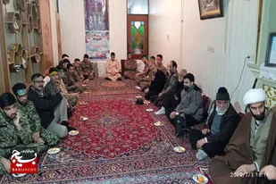 برگزاری یادواره خانگی شهید &laquo;محمد طالبیان&raquo; به همت پایگاه شهدا نهاوند