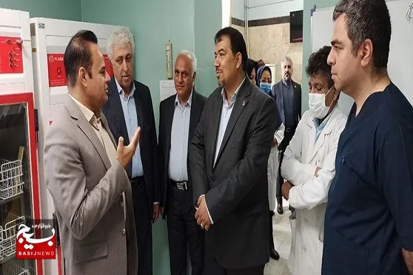 افتتاح بانک خون بیمارستان خاتم الانبیاء(ص) زاهدان