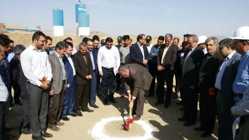 تصفیه‌خانه آب شهر ملایر کلنگ‌زنی شد