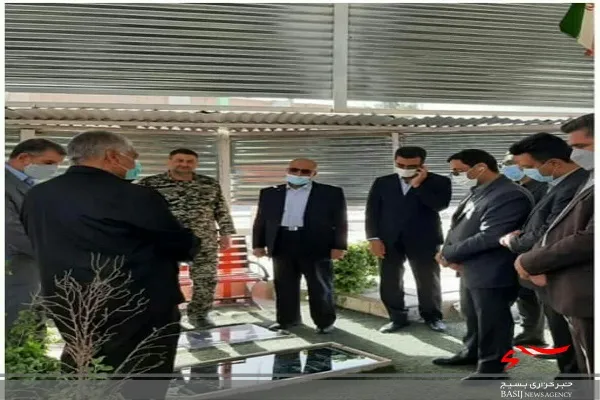 غبارروبی مزار شهدا زاهدان