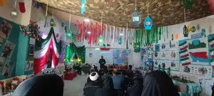 نمایشگاه مدرسه انقلاب درشادگان برپا گردید