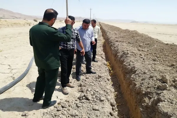 جهاد آبرسانی بسیج سازندگی سپاه در شهرستان زرین‌دشت با اعتبار ۴۰ میلیارد تومانی آغاز شد