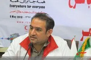 ارسال ۳۰ هزار بطری آب آشامیدنی توسط هلال احمر قزوین برای حل مشکل کم آبی در شهر همدان