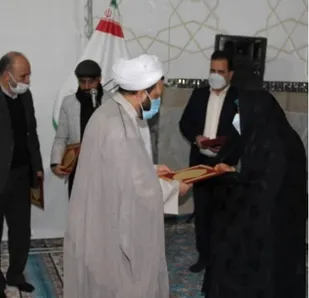 تجلیل از مادران و همسران شهدا در کهریزک