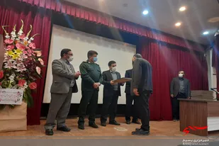 آیین تجلیل از مدیران جهادی در عرصه تولید و صنعت استان همدان