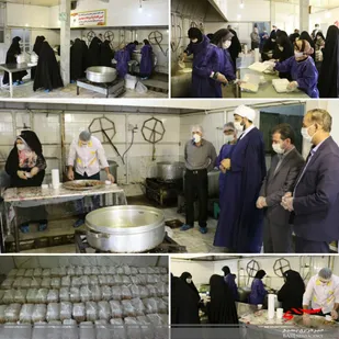 توزیع بیش از ۲۰ هزار پرس غذای گرم بین نیازمندان شیروان