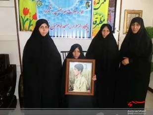 دیدار با خانواده شهید محمد مردانی در شهرکرد