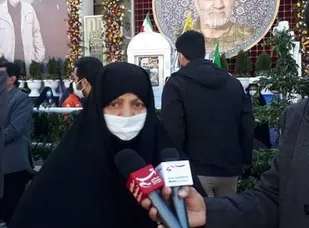 امیدوارم که دشمنان حاج قاسم به سزای عملشان برسند