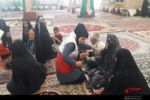 اردوی جهادی پزشکی در امامزاده عبدالله(ع) ملایر