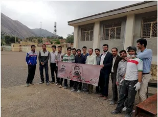 تعمیر و مرمت مدرسه ی ابتدایی شهید طاهری روستای دورک