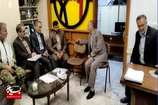 بازدید رئیس سازمان بسیج ادارات کشور از پایگاه شهید عباسپور شرکت برق منطقه&zwnj;ای سیستان و بلوچستان
