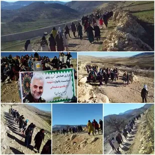همایش بزرگ کوهنوردی و پیاده روی بسیجیان خواهر در سراسر استان برگزار شد
